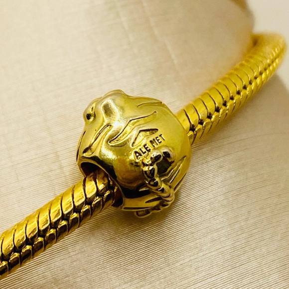 EUC Pandora 768594C01 Pandora Shine Chinese Zodiac Tiger Charm w/ Clear CZ’s - Picture 11 of 13